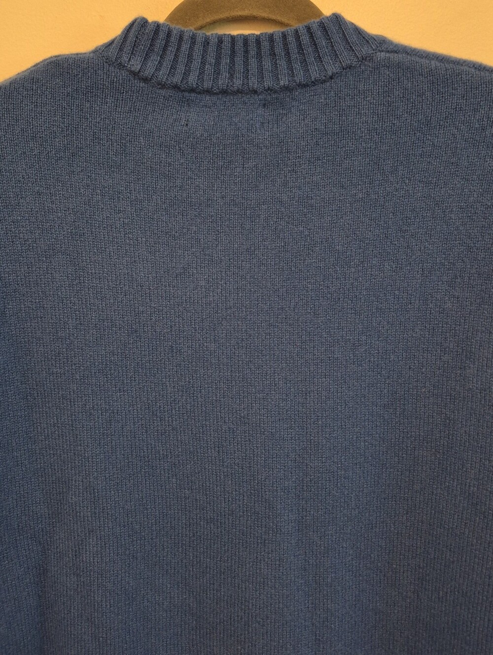 NAADAM Luxe 100% Cashmere Oversized Crewneck Sweater Teal Blue $298 Size S - Picture 7 of 10